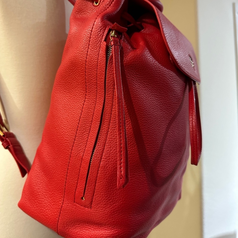 Tory Burch Red Backpack - Picture 5 of 17
